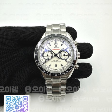 BBT공장 오메가 스피드마스터 문워치 스틸 화이트다이얼 브레이슬릿 Speedmaster Moonwatch SS/SS White BTF A9900