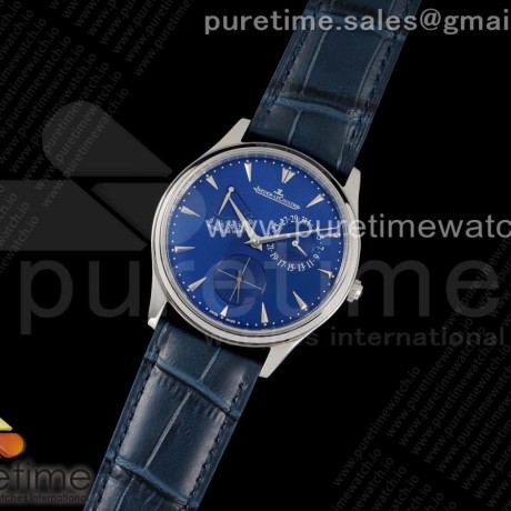 ZF공장 V3 마르쉐 블루다이얼 가죽스트랩 Master Ultra Thin Réserve de Marche SS ZF 1:1 Best Edition Blue Dial on Blue Leather Strap A938 V3