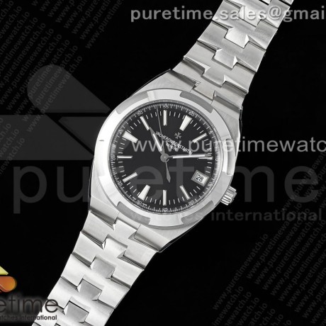 8F공장 바쉐론콘스탄틴 오버시즈 4500V 스틸 블랙다이얼 브레이슬릿 Overseas 4500V SS 8F 1:1 Best Edition Black Dial on SS Bracelet A5100