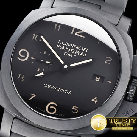 VS공장 파네라이 PAM438 투토네로 루미노르 풀세라믹 블랙다이얼 PAM438 Lum. Tuttonero 1950 GMT CR/CR Blk VSF V2 P9001