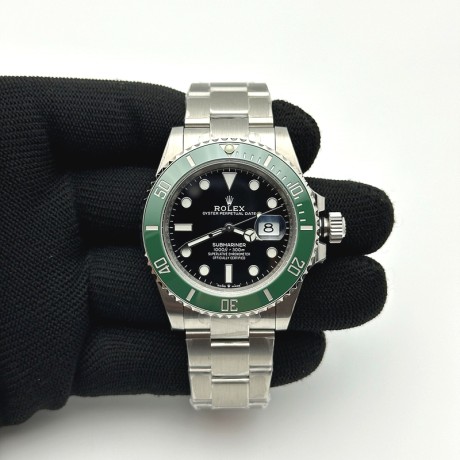 VS공장 롤렉스 서브마리너 41 스타벅스 그린 스틸 브레이슬릿 Submariner 41mm 126610 LV Kermit 904L Steel VSF 1:1 Best Edition VS3235