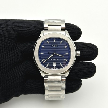 MK공장 피아제 폴로 42MM 스틸 블루다이얼 브레이슬릿 Piaget Polo S 42mm SS  Blue Textured Dial on SS Bracelet A1110P