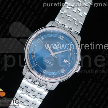 GP공장 오메가 드빌 스틸 블루다이얼 브레이슬릿 De Ville SS Blue Dial on SS Bracelet A2824
