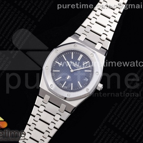 XF공장 15202IP V3 블루다이얼 Royal Oak 39mm 15202IP SS XF 1:1 Best Edition Gradient Blue Textured Dial on SS Bracelet A2121 V3