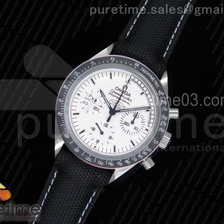JH공장 오메가 스피드마스터 스누피 Speedmaster SS Snoopy White Dial on Black Nylon Strap