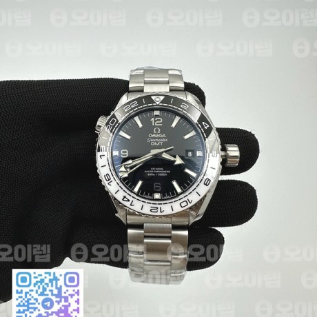 VS공장 오메가 씨마스터 플래닛오션 600M 코엑시얼 마스터 크로노미터 43.5MM  GMT 브레이슬릿 Planet Ocean 43.5mm "Tai Chi" GMT SS/SS VSF A8906