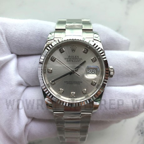 BP공장 V2 롤렉스 데이저스트 36MM 실버다이얼 오이스터 브레이슬릿