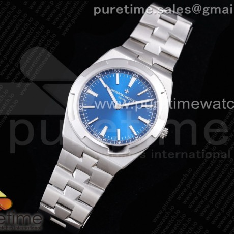 XF공장 오버시즈 블루다이얼 Overseas Ultra-Thin 2000V XF Best Edition Blue Dial on SS Bracelet A1120