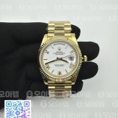 BP공장 롤렉스 데이데이트 40 옐로우골드 금통 화이트다이얼 2836 Day-Date 40mm 228239 BP New Dial Version 904 YG White Roman Markers Dial on YG President Bracelet A2836