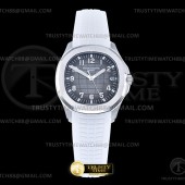 DD공장 파텍필립 아쿠아넛 5167 그레이다이얼 화이트러버스트랩 Aquanaut Ref.5167 White SS/RU Grey/Num DDF DD330