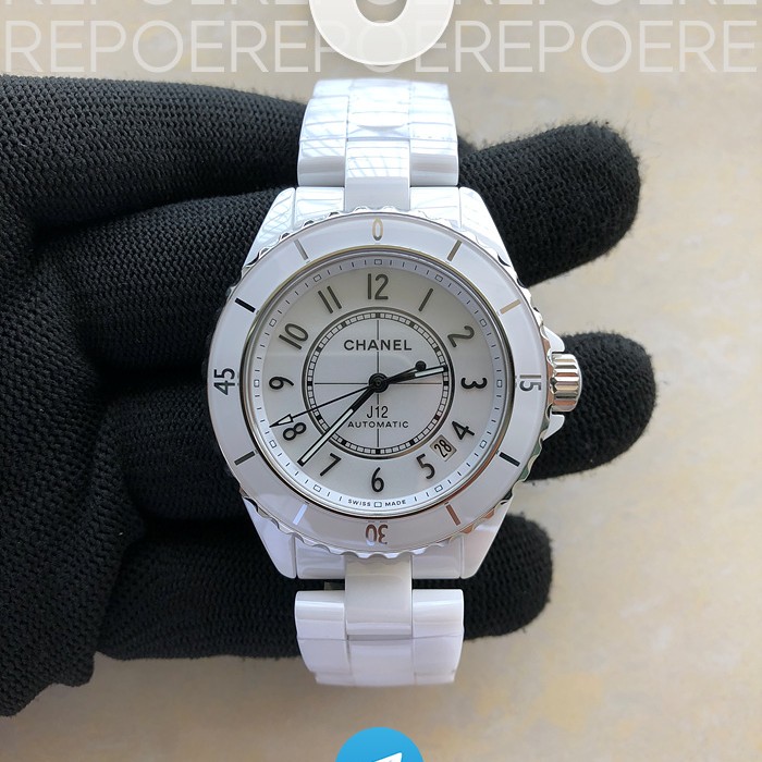 BV공장 샤넬 38 세라믹 화이트다이얼 H5700 38mm BVF 1:1 Best Edition White Ceramic White Dial on Bracelet MIYOTA 9015