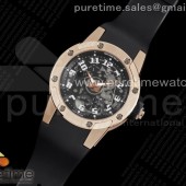 Green Maker RM63-01 크리스탈다이얼 러버 RM63-01 RG 'Green Maker' Best Edition Crystal Dial on Black Rubber Strap A23J