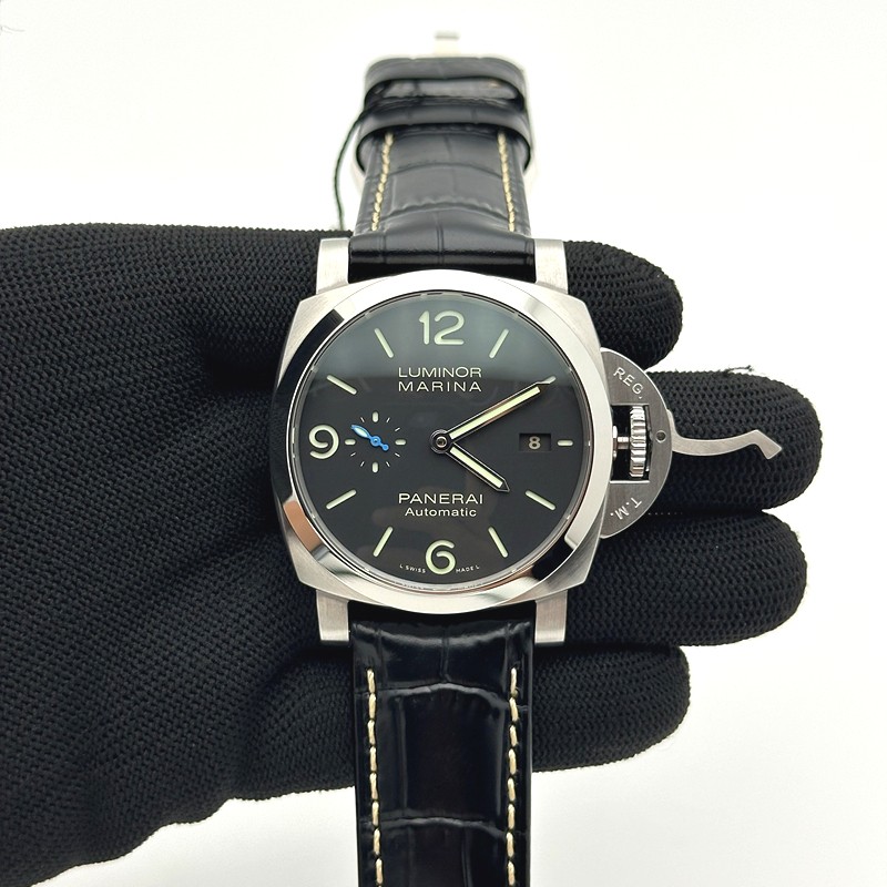 VS공장 파네라이 PAM1393 블루다이얼 가죽스트랩 PAM1393 VSF 1:1 Best Edition Blue Dial on Blue Leather Strap P.9010 Clone