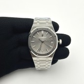 VS공장 오데마피게 로얄오크 15500 스틸 그레이다이얼 브레이슬릿 Royal Oak 15500 SS VSF 1:1 Best Edition Gray Dial On SS Bracelet Super Clone DD4302