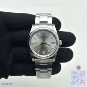 VS공장 롤렉스 오이스터퍼페츄얼 36 실버다이얼 브레이슬릿 Oyster Perpetual 126000 36mm VSF 1:1 Best Edition 904L Steel Silver Dial VS3230