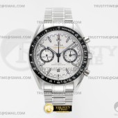 BBT공장 오메가 스피드마스터 문워치 스틸 화이트다이얼 브레이슬릿 Speedmaster Moonwatch SS/SS White BTF A9900