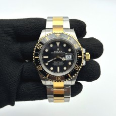 VS공장 롤렉스 씨드웰러 블랙다이얼 옐로우골드콤비브레이슬릿 흑콤 Sea Dweller 126603 YG/SS Black VSF VS3235