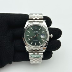 CLEAN공장 롤렉스 데이저스트 41 스틸 민트그린다이얼 플루티드베젤 쥬빌레브레이슬릿 클린공장 DateJust 41 126334 Clean 1:1 Best Edition 904L Steel Green Dial on Jubilee Bracelet VR3235