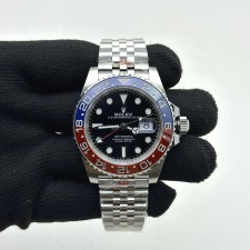 국내배송!! VS공장 롤렉스 GMT마스터2 펩시 스틸 레드블루베젤 쥬빌레브레이슬릿 3285 v1 (고유번호 os173)