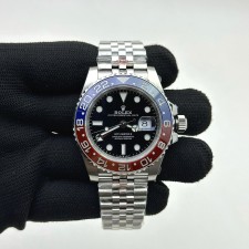 국내배송!! VS공장 롤렉스 GMT마스터2 펩시 스틸 레드블루베젤 쥬빌레브레이슬릿 3285 v1 (고유번호 os174)