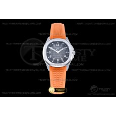 DD공장 파텍필립 아쿠아넛 5167 그레이다이얼 오렌지러버스트랩 Aquanaut Ref.5167 Orange SS/RU Grey/Num DDF DD330