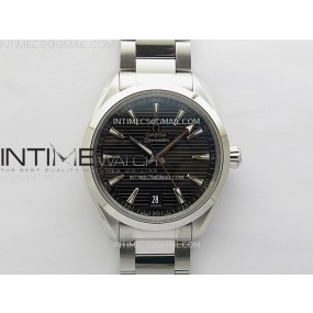 [2025.12UP] N1공장 오메가 씨마스터 아쿠아테라 150m 블랙다이얼 브레이슬릿 Aqua Terra 150M Master Chronometers N1F Best Edition Black Textured Dial on SS Bracelet A8900