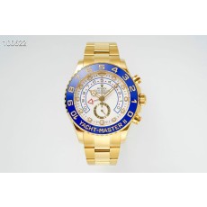 KF공장 롤렉스 요트마스터2 옐로우골드금통 화이트다이얼 브레이슬릿 YachtMaster II 116688 YG KF 1:1 Best Edition White Dial on YG Bracelet A7750