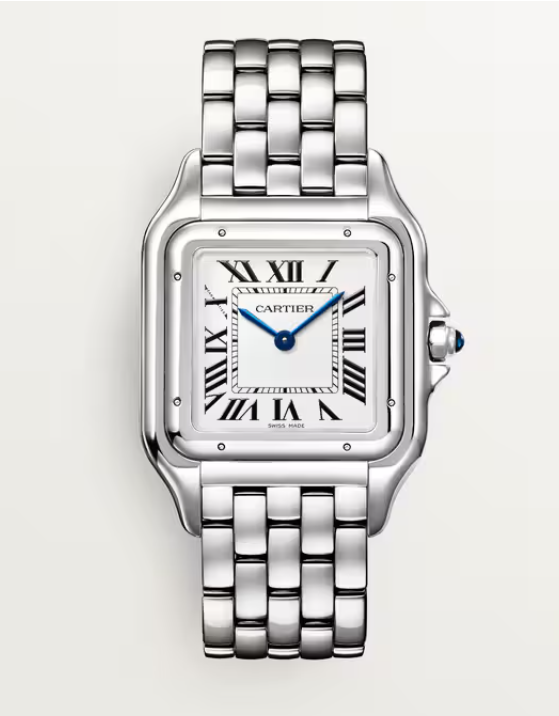 AF공장 까르띠에 팬더 라지 스틸 화이트다이얼 브레이슬릿