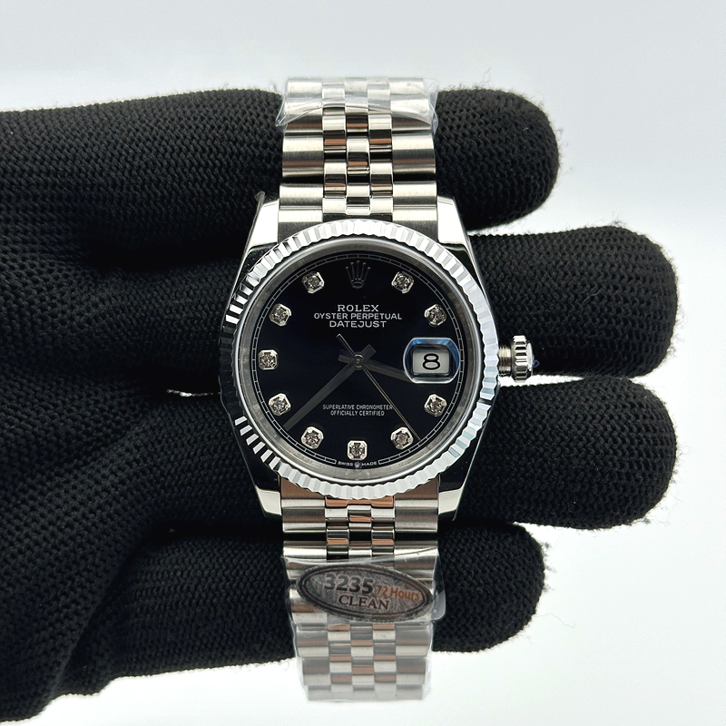 국내배송!! FC공장 롤렉스 데이저스트 36 스틸 블랙다이얼 10P 쥬빌레브레이슬릿 (고유번호 FCF3)