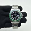 국내배송!! VS공장 롤렉스 서브마리너 41 스타벅스 그린 스틸 브레이슬릿 (고유번호 0S146)