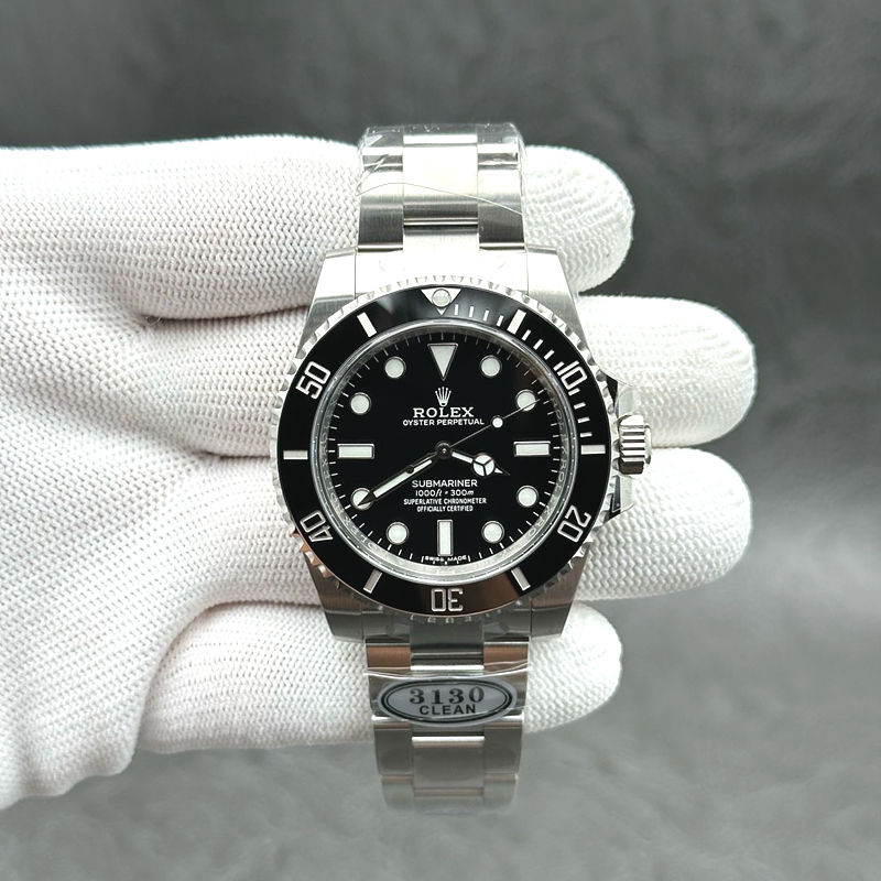 국내배송!! CLEAN공장 롤렉스 서브마리너 블랙 논데이트 114060LN VR3130무브먼트 (고유번호 C13)