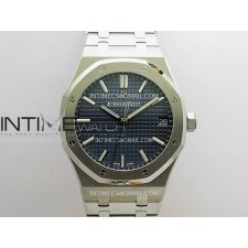 VS공장 오데마피게 로얄오크 15500 스틸 블루다이얼 브레이슬릿 Royal Oak 15500 SS VSF 1:1 Best Edition Blue Dial On SS Bracelet Super Clone DD4302