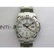 QF공장 롤렉스 익스플로러2 화이트다이얼 브레이슬릿 Explorer II 42mm 226570 904L SS QF 1:1 Best Edition White Dial on Bracelet SH3285 CHS